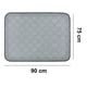 thumbnail image 5 of Paquete de 2 almohadillas lavables para orina de perro, reutilizables, impermeables, para entrenamiento de perros, alfombrilla para cachorros, almohadilla para parto., 5 of 8