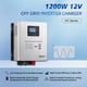 thumbnail image 2 of Inversor de onda sinusoidal pura AMPINVT 1200W DC 12V a AC 120V, 2 of 7
