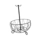 thumbnail image 3 of Soporte Para Frutero Con Colgador De Plátano, Soporte Para Cesta De Frutas De Cocina, Grande, Negro, 3 of 5