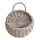 thumbnail image 3 of Cesta colgante tejida, maceta colgante, cesta de almacenamiento redonda, soporte rústico para flores, maceta para Patio, porche, jardín, hogar, balcón M, 3 of 5