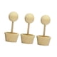 thumbnail image 2 of Juego De 3 Macetas De Madera Sin Terminar Para Decorar Fiestas, Estilo Cafetería, Con Adornos De Madera Sin Terminar., 2 of 5