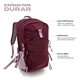 thumbnail image 3 of Mochila Outdoor DayPack Nylon Ripstop 25L Latok Lhotse vino, 3 of 8