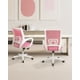 thumbnail image 5 of Silla de escritorio y ordenador NEO CHAIR ergonómica de malla rosa, 5 of 7