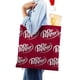 thumbnail image 4 of Dr Pepper Bolso de tela con estampado de lienzo para mujer, bolsa de compras reutilizable y estética, con cremallera interior, regalo para mujer, 35 × 40 cm., 4 of 6