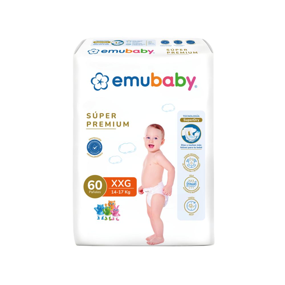 Emubaby - Pañal Super Premium Talla Xxg