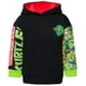 thumbnail image 2 of Sudadera con capucha Teenage Mutant Ninja Turtles para niños grandes, forro polar negro 10-12, 2 of 3