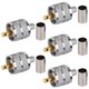 thumbnail image 1 of Adaptador de conector RFIOTASY UHF PL-259 PL259 Male Crimp x5, 1 of 5