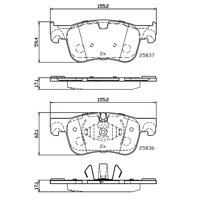 Pastillas Freno Para Auto Comline Cbp02246