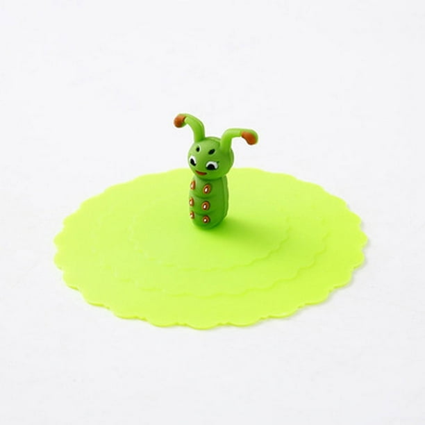 Keep Your Drinks Fresh and Adorable with our Creative Silicone Cup Cover - Perfect for Tea Cups, Water Cups, and Bowls!