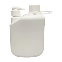 Magideal - Dispensador De Jabón Botella Manual Con Bomba De Pe Recargable Para Jabón Líquido Decoración Moderna Aplicable En Baños Cocinas Espacios Comerciales 2