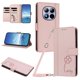 thumbnail image 1 of Funda Cartera Trébol para Xiaomi Poco M8 Pro 5G con Ranuras Tarjetas y Carga Inalámbrica Rosa, 1 of 6