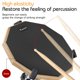 thumbnail image 3 of Drum Practice Pad Horse de 12 pulgadas con soporte y baquetas, 3 of 9
