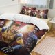 thumbnail image 1 of Deadpool Wolverine Family Bed 3 Piece Set Personalized Bedding Decor for Kids And Teens Anime Student Dormitory Cover, 1 of 5