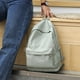 thumbnail image 1 of High Quality New Waterproof Nylon Women Backpack Female Travel Bag Backpacks Schoolbag for Teenage Girls Solid Color Bookbag, 1 of 3