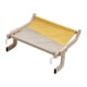 thumbnail image 1 of Percha Para Ventana De Gato Estante Duradero Hamaca Resistente Asiento Estable Cama Para Gato Ajustable Gris Amarillo, 1 of 5