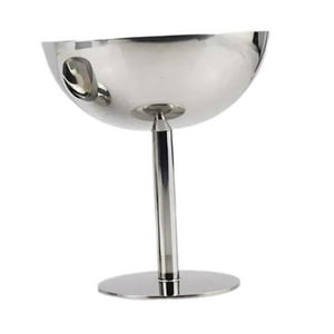 Genérico - Taza Para Helado De Acero Inoxidable, Taza Para Servir Postres Para Fiestas, Baby Showers, Ktv, 11Cm