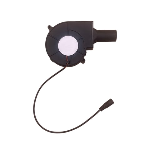 Ioensy - Ventilador De Barbacoa De 12 V, Mini Ventilador Portátil Para Parrillas Para Acampar, Accesorios De Cocina, Conector A