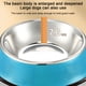 thumbnail image 4 of Comedero de acero inoxidable para perros con base de goma (paquete de 2), 4 of 5