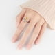 thumbnail image 2 of Sunflower Rotating Ring with Zicron - Adjustable Anxiety Relief Ring for Versatile and Simple Wear, 2 of 3