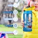 thumbnail image 5 of Lilo y Stitch Botella de Agua con Tapa Pop Top de Un Toque, Acero Inoxidable, a Prueba de Fugas, para Deportes, Botella Infantil azul 12 oz, 5 of 6