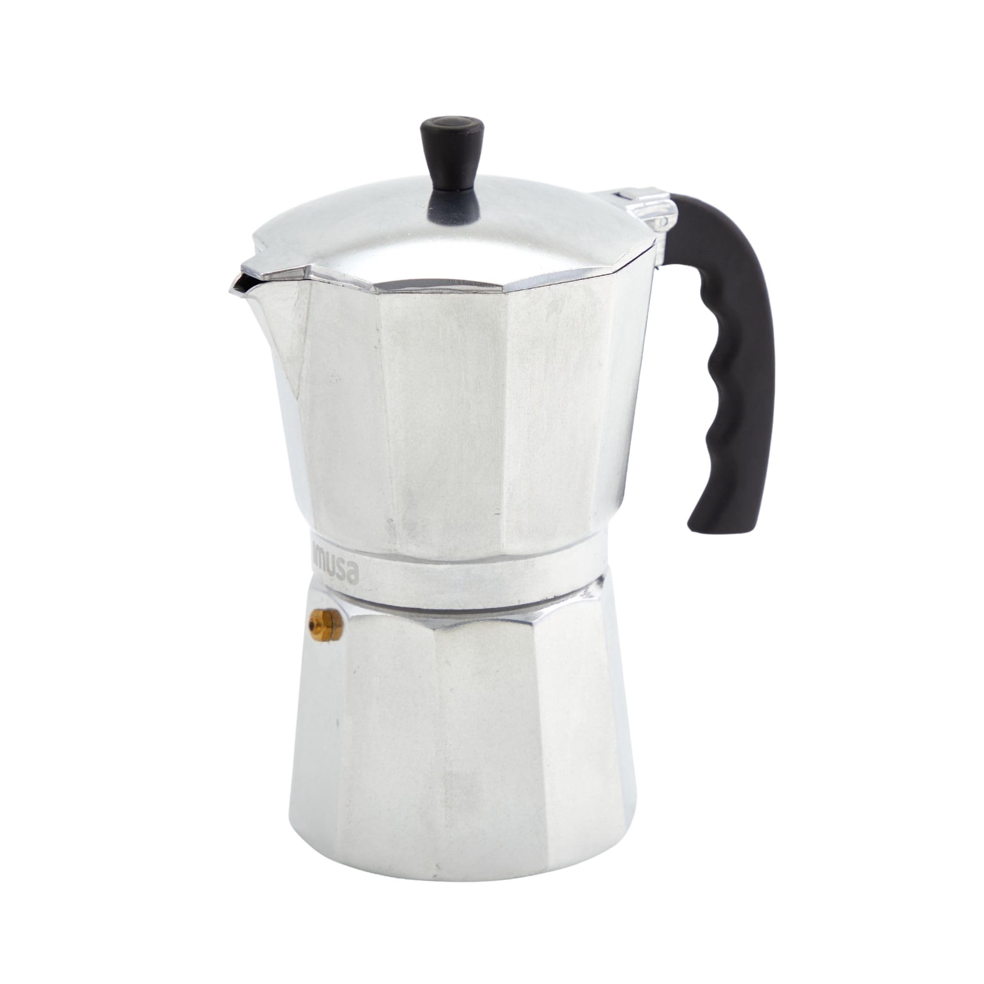 Cafetera Con Estufa Imusa De Aluminio Fundido Para 9 Tazas