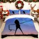 thumbnail image 1 of Marcus the Worm Under the Stars Printed Duvet Cover Set Bedding Duvet Cover and Pillowcase Set Soft and Comfortable Suitable for Ho, 1 of 1