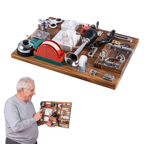 Tablero Sensorial SHFGYG para Actividades de Demencia en Adultos Mayores