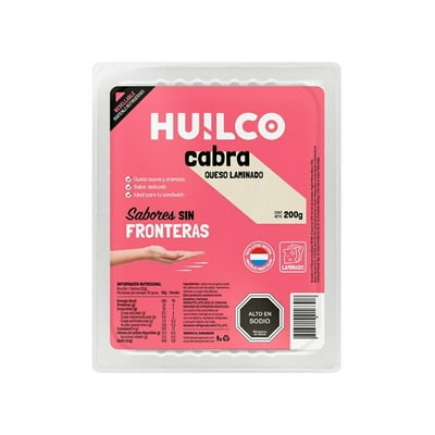 Queso Cabra Laminado 200 G Huilco