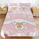 thumbnail image 3 of Cute Cinnamoroll Cartoon Duvet Cover Set Bedding Set 1 Duvet Cover And 2 Pillowcases 3D Cartoon Dog Printed Comfortable And Ultra Soft Bed Set Room Decor for Bedroom, 3 of 5