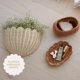 thumbnail image 5 of Cesta De Pared De Mimbre Festoneado Tejida A Mano 40 X 25 X 18 Cm, 5 of 9