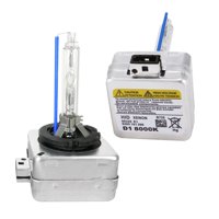 Magideal - 2 Bombillas De Xenón D1S Para Faros Delanteros De Coche, Iluminación Automotriz, Ip67, Resistentes Al Agua, Más De 3000 Horas De Vida Útil, Bombilla De 35 W. 8000K