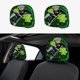 thumbnail image 1 of Danny Phantom Funda Protectora Universal para Reposacabezas de Coche, Funda Elástica para Reposacabezas de Asiento de Auto, Funda de Tela Antipolvo, Accesorios de Interior 2 Piezas, 1 of 6