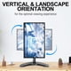 thumbnail image 5 of Monitor Stand MOUNTUP Pantalla individual independiente de 13 a 32 pulgadas, 5 of 8