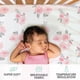 thumbnail image 2 of Juego de sábanas para cuna The Peanutshell Super Soft Baby Girl Pink, 2 of 6
