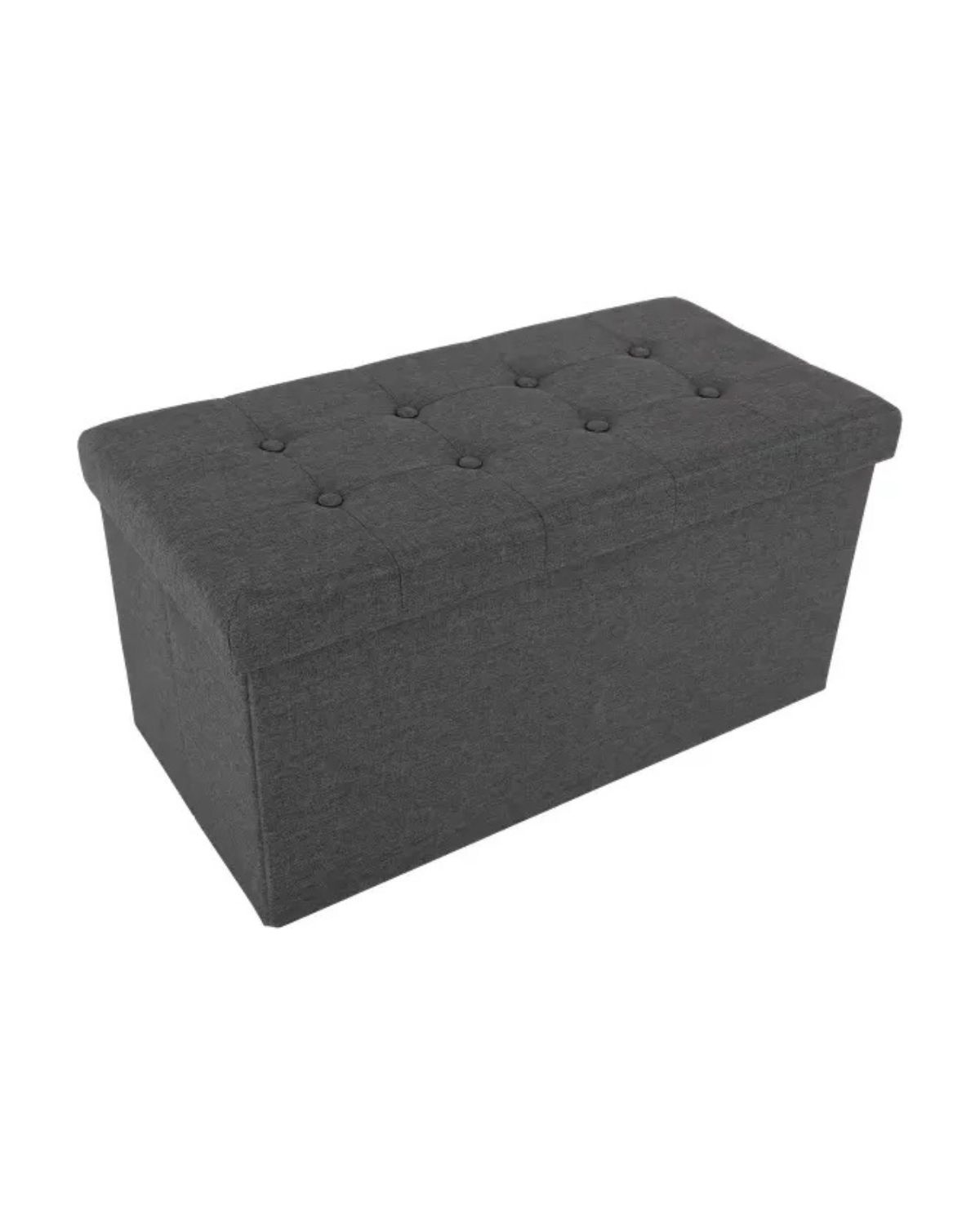 Habita2 Chile - Banqueta Pouf Lino Gris