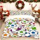 thumbnail image 1 of Set Football Pattern Printed Duvet Cover Set Themed Bedding Duvet Cover and Pillowcase Set Soft and Comfortable Suitable for Home a, 1 of 1