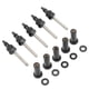 thumbnail image 3 of Pernos De Parabrisas Tuercas De Carenado Para Harley-davidson Fltr 1998-2013, 3 of 5