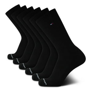 Calcetines Redondos Tommy Hilfiger Performance, Acolchados, Paquete De 6, Para Hombre
