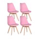 thumbnail image 1 of Pack de 4 Sillas Tulip Rosadas, 1 of 3