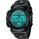 thumbnail image 1 of L LAVAREDO Reloj digital deportivo militar para hombre resistente al agua, 1 of 3
