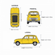 thumbnail image 4 of Auto Renault 4 Escala 1:60 - Welly, 4 of 5
