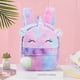 thumbnail image 1 of Unicorns Cartoon School Book Bag Backpacks Cute Fashion 3D Fur Backpacks For Girls Travel Backpack Children Schoolbag Kids Gift, 1 of 3