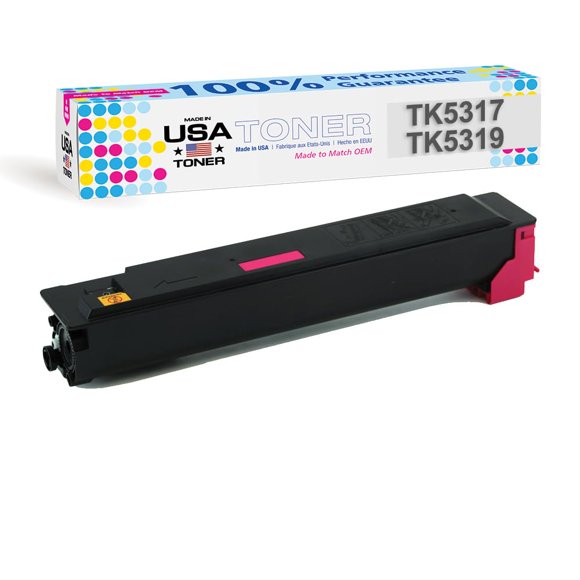 Cartucho de tóner magenta compatible MADE IN USA para Kyocera TK-5317M