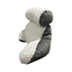 thumbnail image 2 of Cojin De Descanso Gris Felpa, 2 of 3