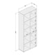 thumbnail image 3 of Estante 5 Niveles Caracol Blanco, 3 of 3
