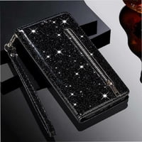 Funda Para Foxdock Elegante Funda Xiaomi 13T Pro/Xiaomi 13T Glitter Con Cremallera-Ideal Para El Uso Diario
