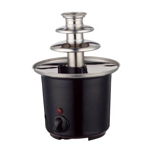 Magideal - Fuente De Fondue Máquina De Fusión Eléctrica De 3 Niveles Mini Olla De Fondue Caliente En Casa Para Queso Nacho,