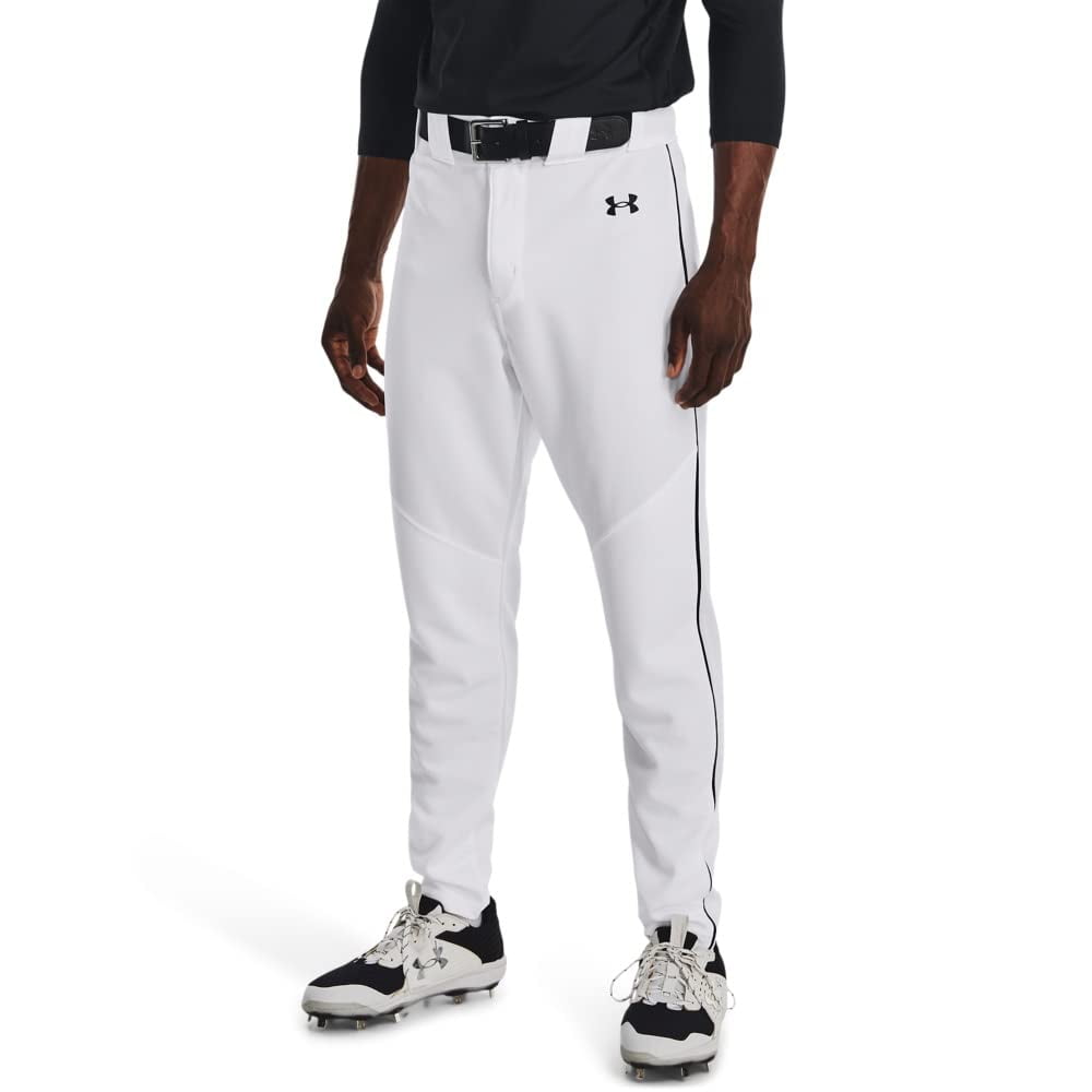 Pantalones Under Armour Utility De Béisbol Con Pierna Recta Para Hombre, Color Blanco