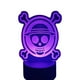 thumbnail image 4 of Lampara Ilusion 3d Logo One Piece De 7 Colores Base Touch, 4 of 8