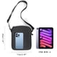 thumbnail image 3 of Bolso bandolera Lemuvlt negro mate 78‑141 cm impermeable, 3 of 9